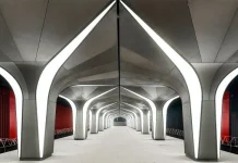 Завершена архитектурная отделка станции «Народное Ополчение»