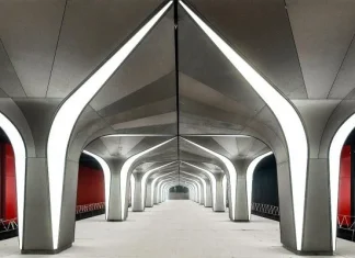 Завершена архитектурная отделка станции «Народное Ополчение»