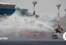 Столичные аэропорты продолжают работать штатно в условиях снегопада