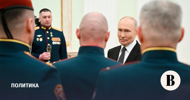 Путин поблагодарил военнослужащих спецоперации за верность присяге