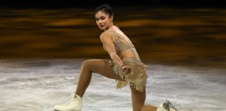 Эффектная концовка: Петросян зажгла под Шакиру на показательных и слегка всех повеселила помаркой