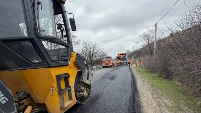 Начался ремонт дороги Алушта — Судак — Феодосия