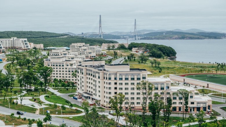 Новые корпуса общежитий построят в кампусе ДВФУ на Русском острове