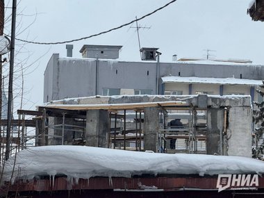 Опубликованы фото реконструкции Дома чекиста в Нижнем Новгороде