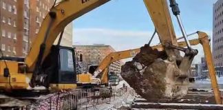 Строительство метро возобновили на ул. Горьковской в Нижнем Новгороде