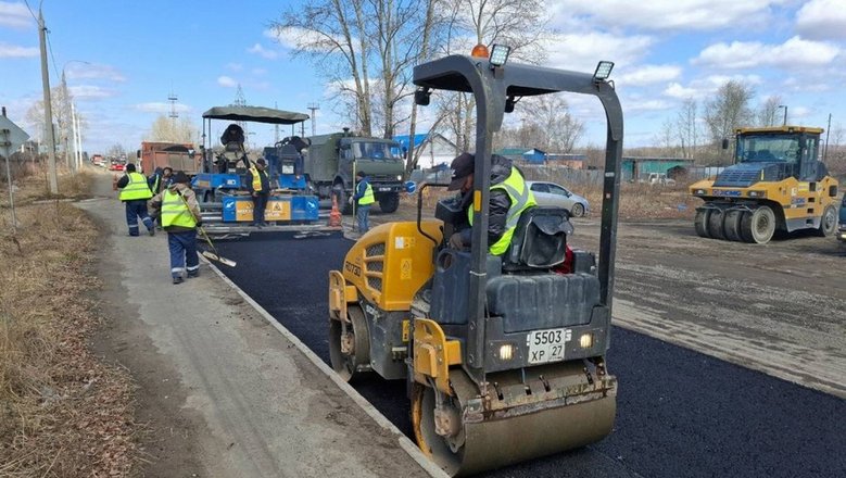 В Комсомольске-на-Амуре начался досрочный ремонт дорог