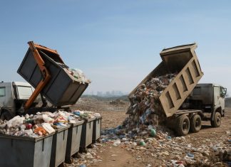 Как выбрать между вывозом мусора контейнером и самосвалом для выгоды и скорости на свалку