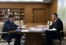 Ирек Файзуллин провел встречу с президентом НОСТРОЙ