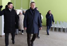 Мэр Самары Иван Носков проверил ход строительства столовой и пищеблока детского центра «Заря»