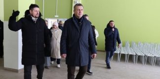 Мэр Самары Иван Носков проверил ход строительства столовой и пищеблока детского центра «Заря»