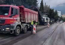 Начался ремонт трассы между Ялтой и Севастополем