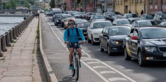 Почти 30 километров новых велодорожек построят в Петербурге к 2029 году