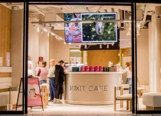 Российский бренд косметики открыл бьюти-кафе в офисном парке