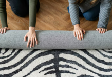 Как правильно стелить ковролин на бетонный и деревянный пол