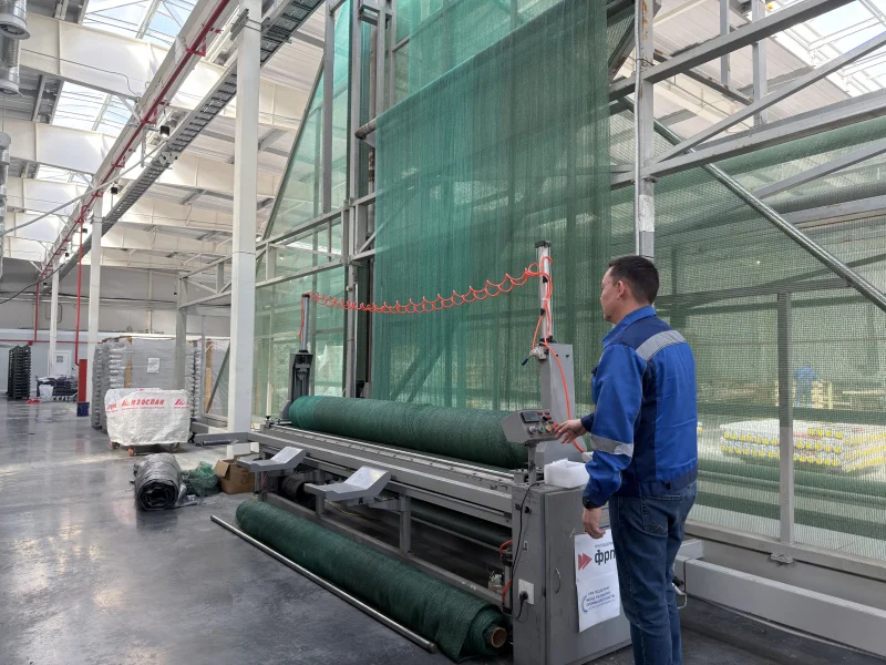 В Астраханской области запустили новое производство материалов для агробизнеса и строительства