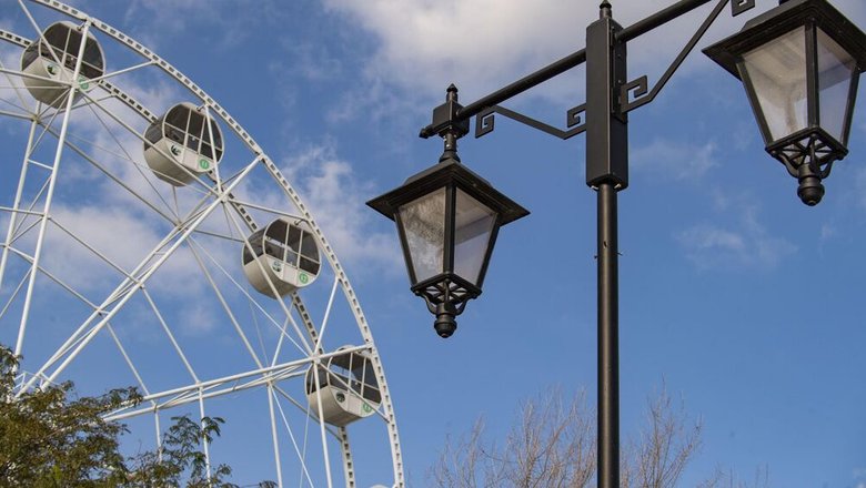 В Евпатории снесут опасное колесо обозрения