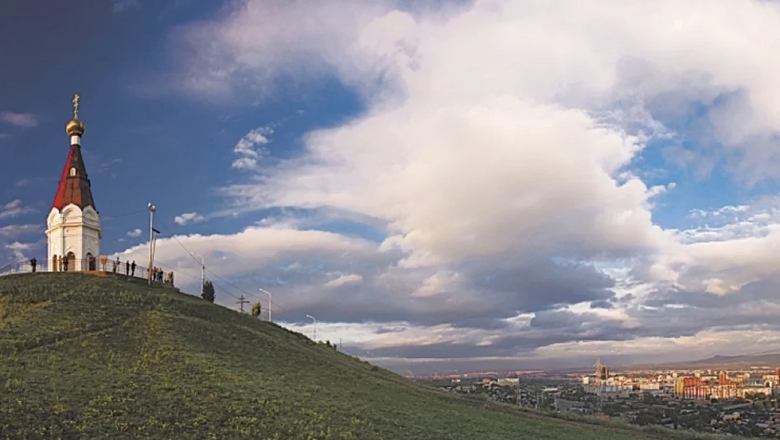 В Красноярске построят лестницу на Караульную гору