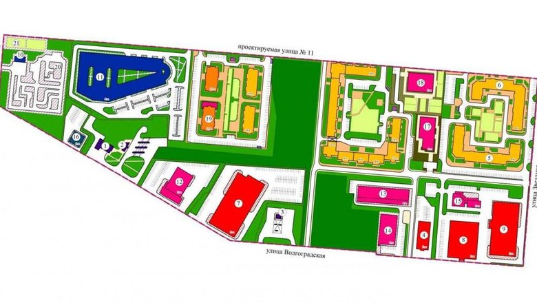 В Омске на Левом берегу до 2040 года построят парковку и автоцентр