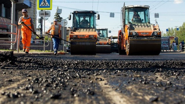 Дорожники возобновили под Омском работы на федеральной трассе в Казахстан