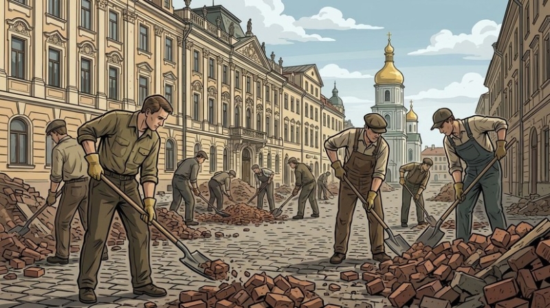 «Государственные рабы»: что может стоять за идеей ввести в городах Украины трудовую повинность