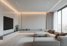 Почему натяжной потолок стал выбором современных людей: практичность, стиль и комфорт