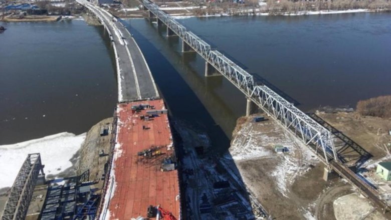 Минтранс требует 10 млн рублей со строителя четвёртого моста в Новосибирске