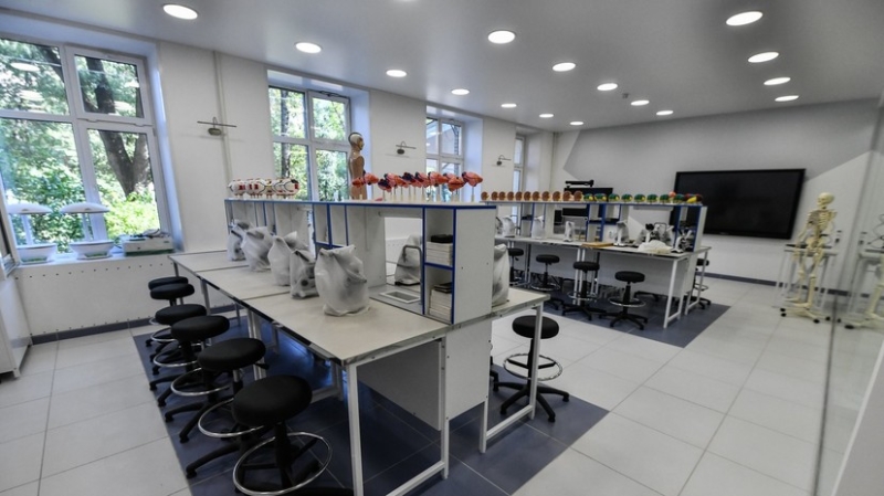 Новый корпус Курчатовской школы на Волоколамском шоссе примет 815 учеников