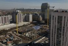 Пятиэтажную школу на 1100 учеников возводят в Новосибирске