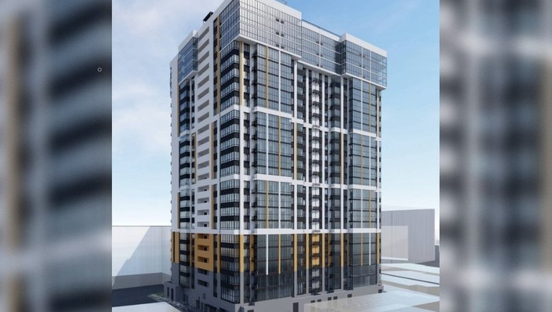 Самарцам показали, как будет выглядеть 24-этажная высотка у ТК «Гудок»