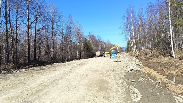 В Челябинской области строят новый участок дороги к Тюлюку