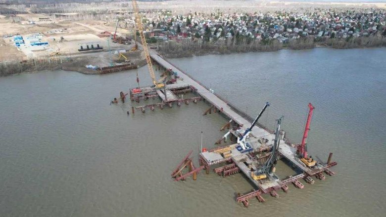 В Омске Северный обход строят с опережением графика