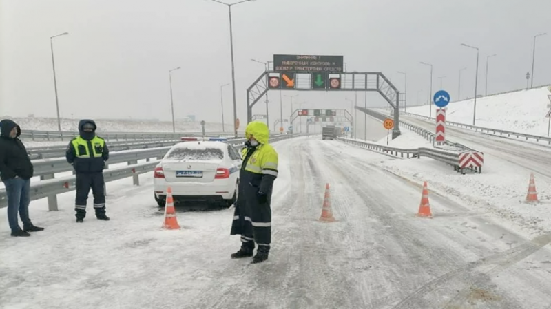 Движение по «Тавриде» на востоке Крыма ограничили до утра субботы