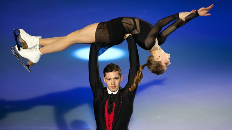 Мишина и Галлямов выиграли короткую программу на командном ЧМ